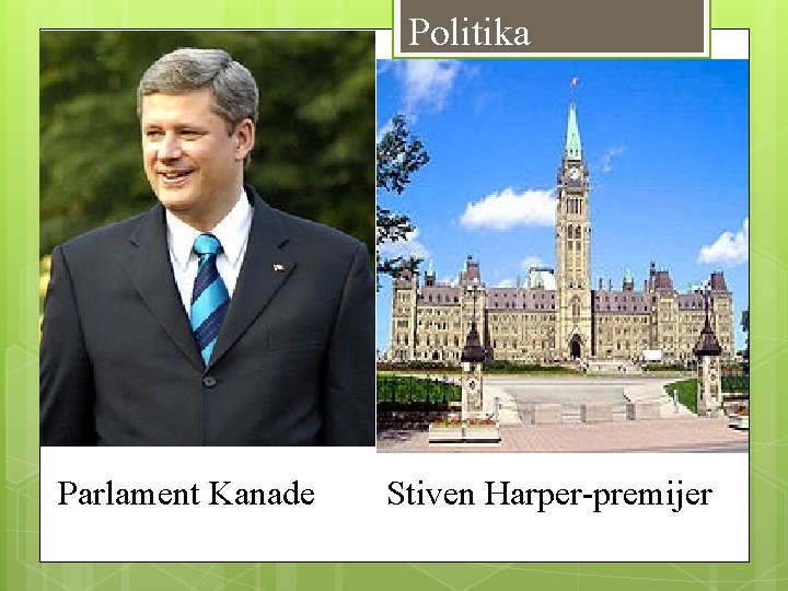 Politika Parlament Kanade Stiven Harper-premijer 