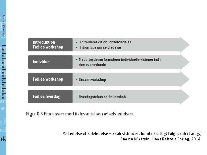 © Ledelse af selvledelse – Skab visionært handlekraftigt følgeskab (1. udg. ) Sanina Kürstein,