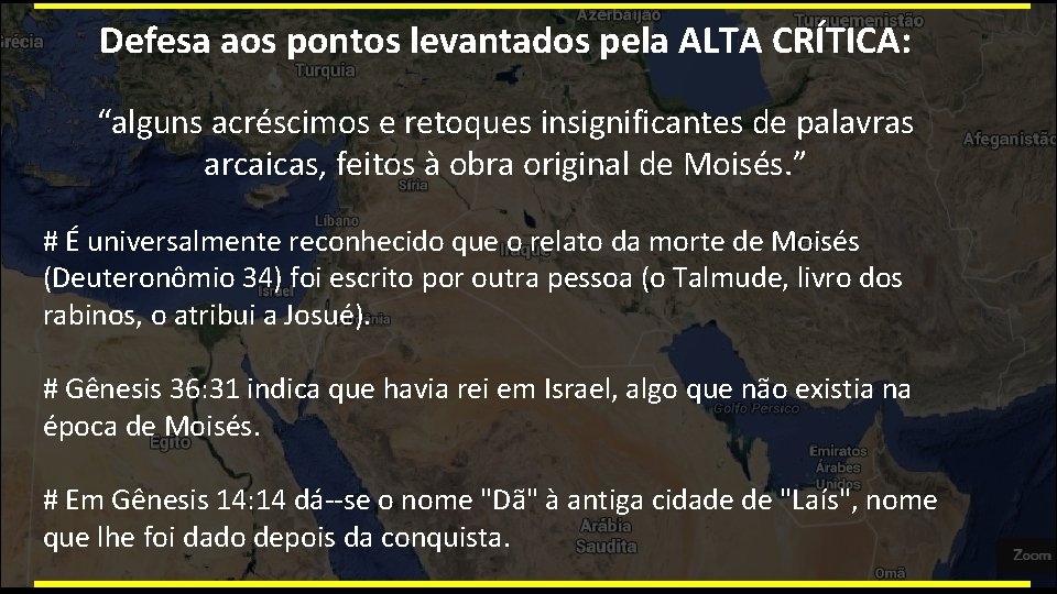 Defesa aos pontos levantados pela ALTA CRÍTICA: “alguns acréscimos e retoques insignificantes de palavras