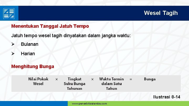 Wesel Tagih Menentukan Tanggal Jatuh Tempo Jatuh tempo wesel tagih dinyatakan dalam jangka waktu: