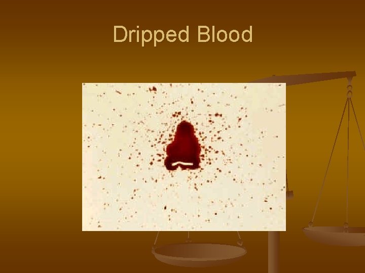 Dripped Blood 