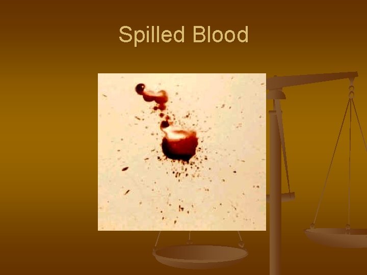 Spilled Blood 