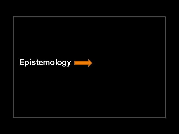 Epistemology 