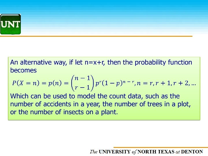 The UNIVERSITY of NORTH CAROLINA at CHAPEL HILL 