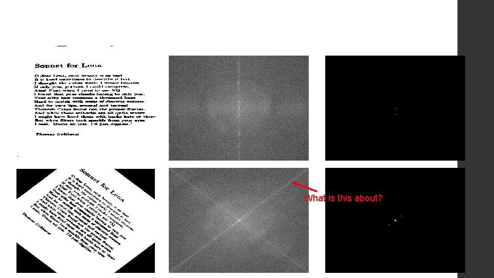 Rotation What is this about? 