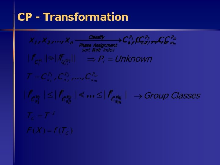 CP - Transformation 