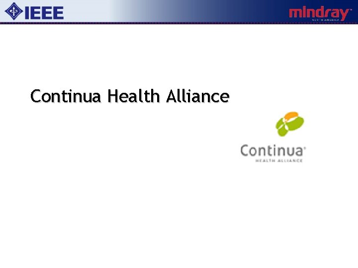 Continua Health Alliance 