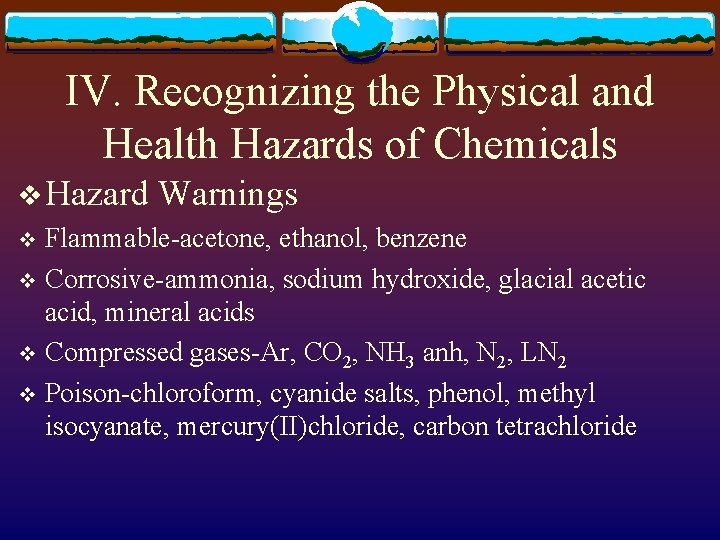 Health and Safety in the Laboratory I Introduction