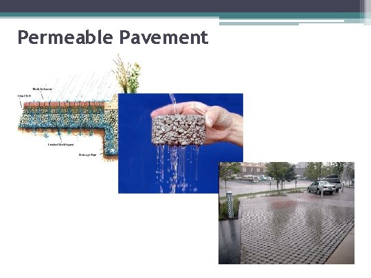 Permeable Pavement 