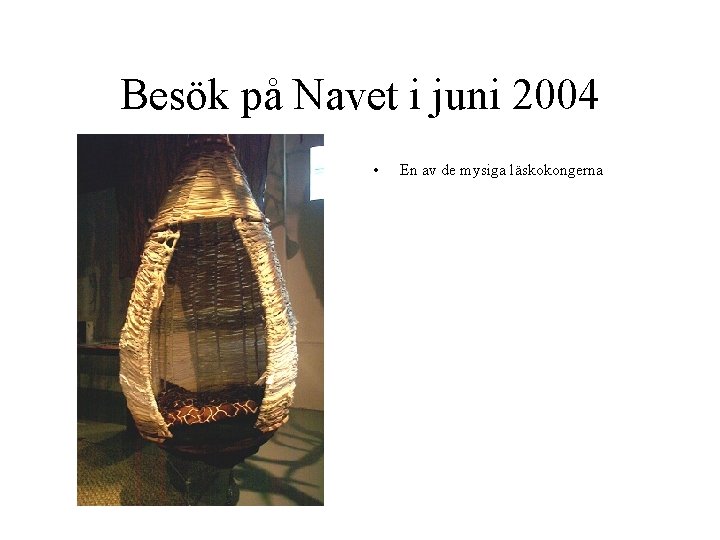 Besök på Navet i juni 2004 • En av de mysiga läskokongerna 