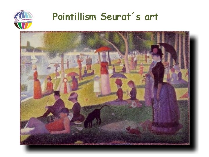 Pointillism Seurat´s art 