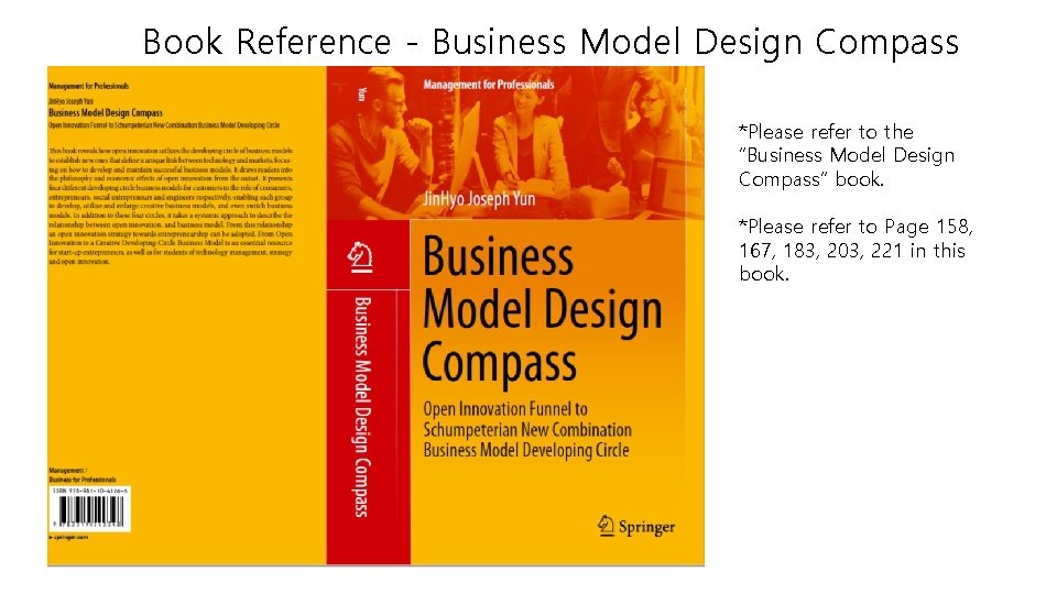 Book Reference - Business Model Design Compass *Please refer to the “Business Model Design