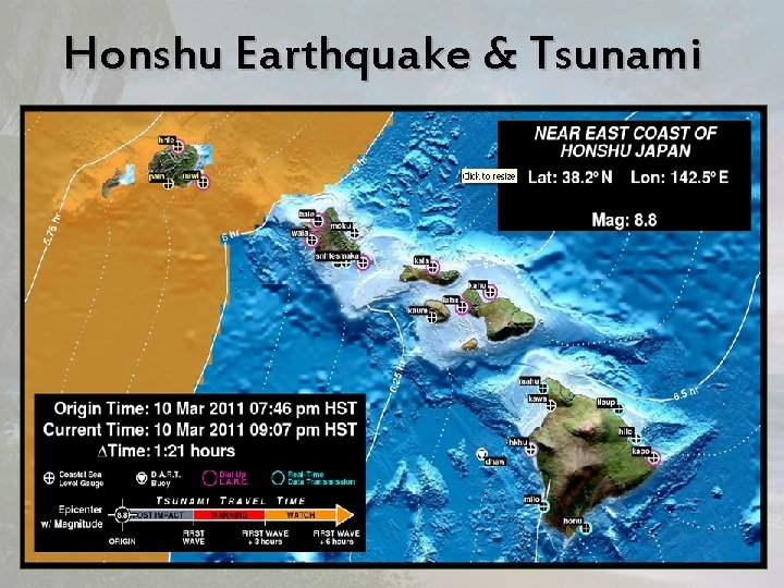 Honshu Earthquake & Tsunami 