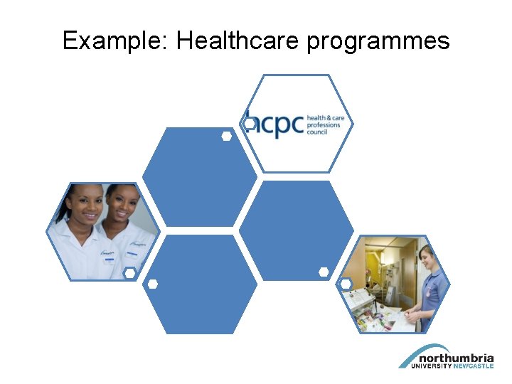 Example: Healthcare programmes 