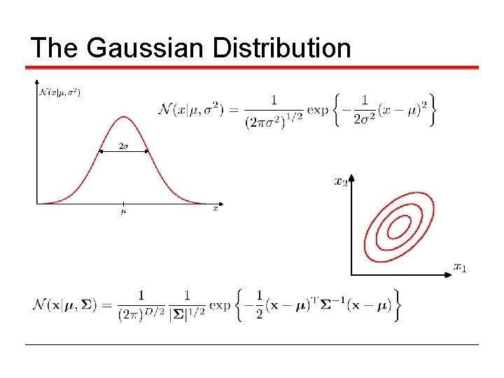 The Gaussian Distribution 