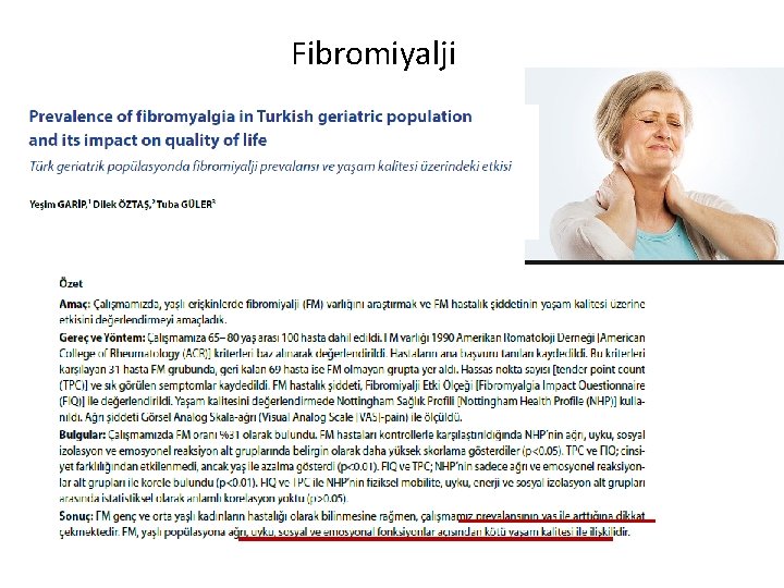 Fibromiyalji 