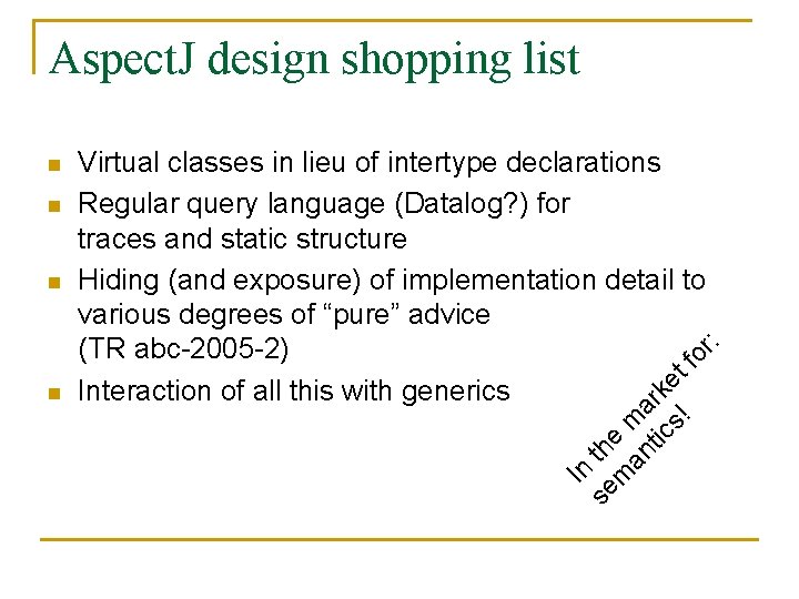 Aspect. J design shopping list n n In n se th m em an Aspect. J design shopping list n n In n se th m em an