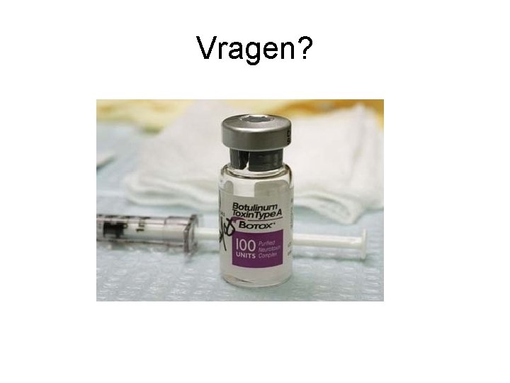 Vragen? 