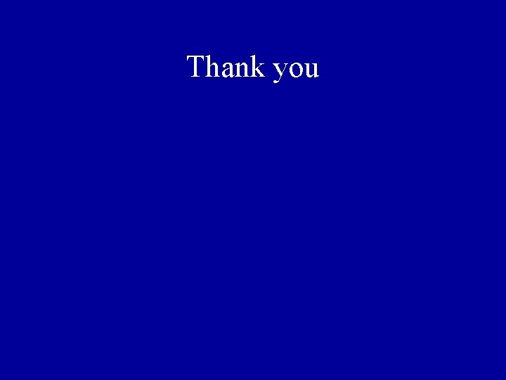 Thank you Thank you