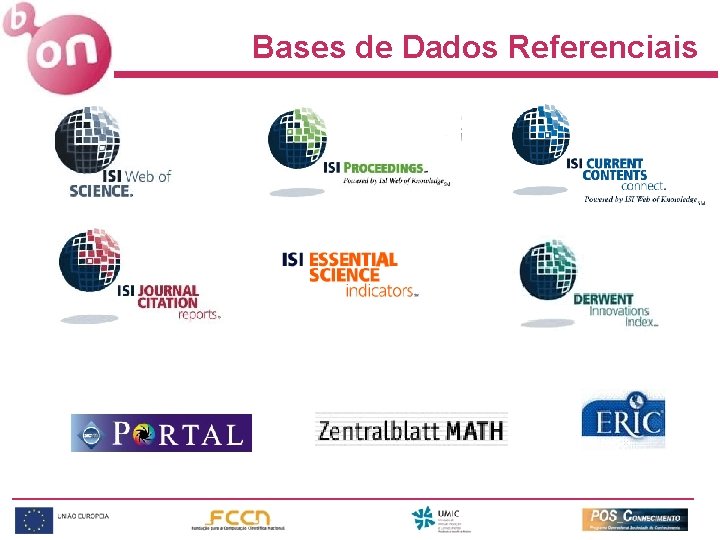 Bases de Dados Referenciais 