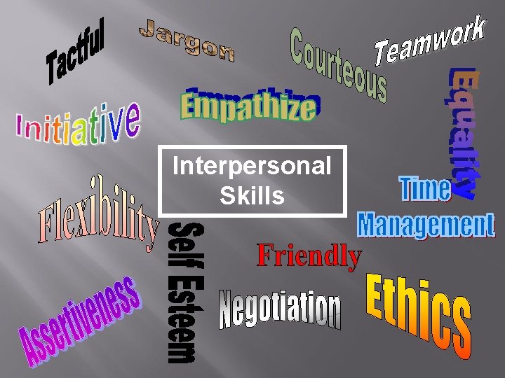 Interpersonal Skills 