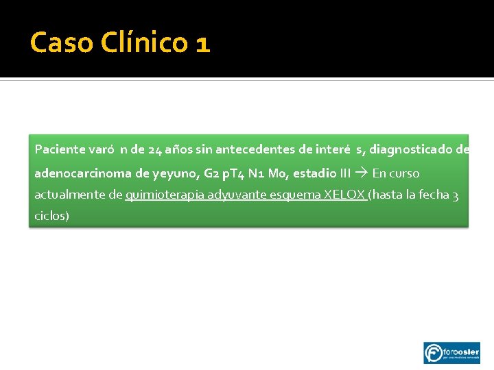 Caso Clínico 1 Paciente varo n de 24 an os sin antecedentes de intere