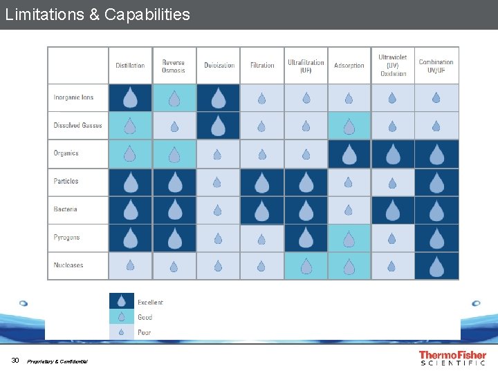 Limitations & Capabilities 30 Proprietary & Confidential 