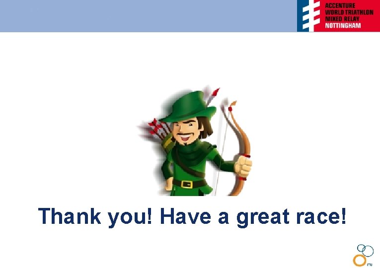 Thank you! Have a great race! 