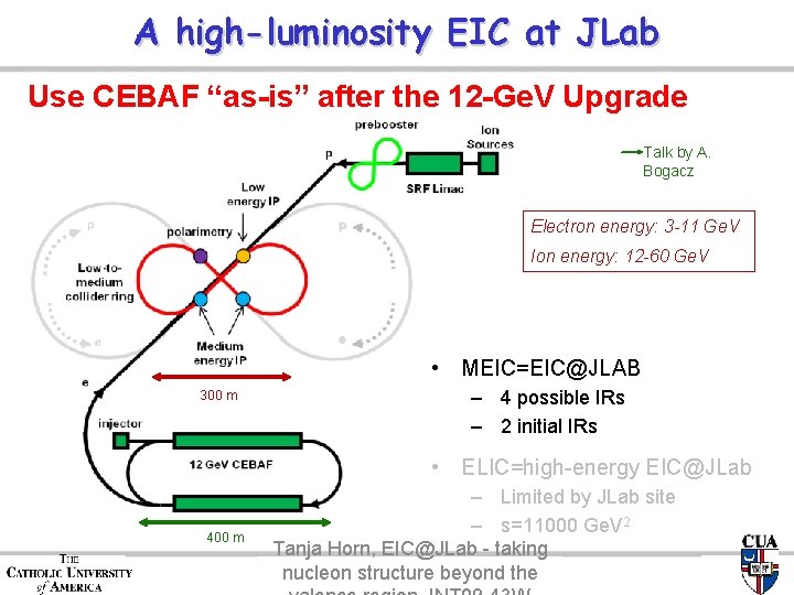 EICJLAB a medium energy collider taking nucleon structure