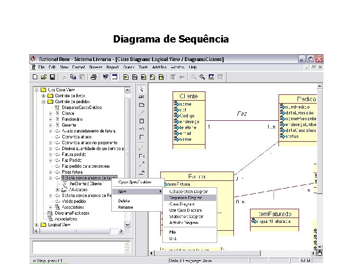 Diagrama de Sequência 