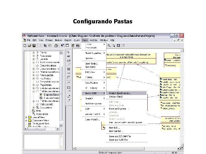 Configurando Pastas 