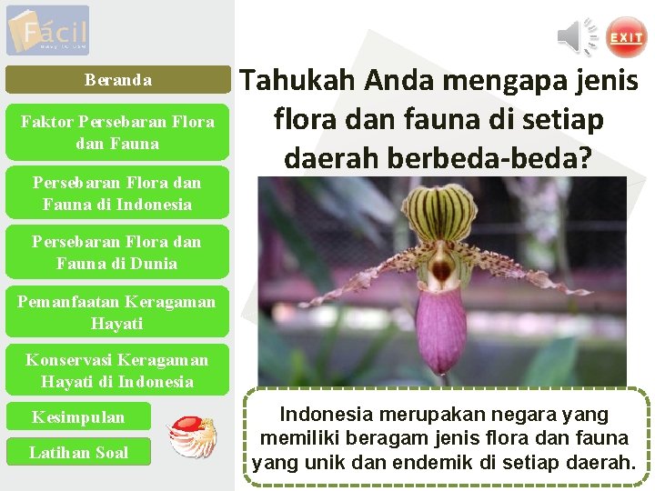 Beranda Faktor Persebaran Flora dan Fauna di Indonesia Tahukah Anda mengapa jenis flora dan