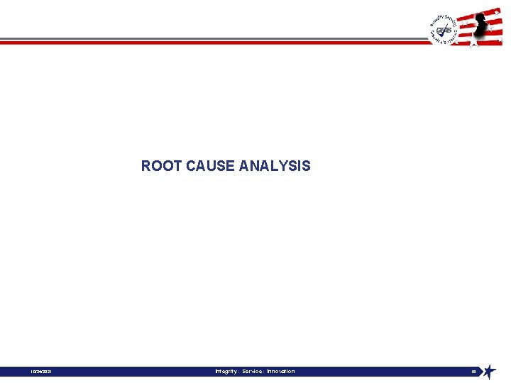 ROOT CAUSE ANALYSIS 10/24/2021 Integrity - Service - Innovation 16 