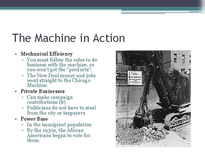 The Machine in Action • Mechanical Efficiency ▫ You must follow the rules to