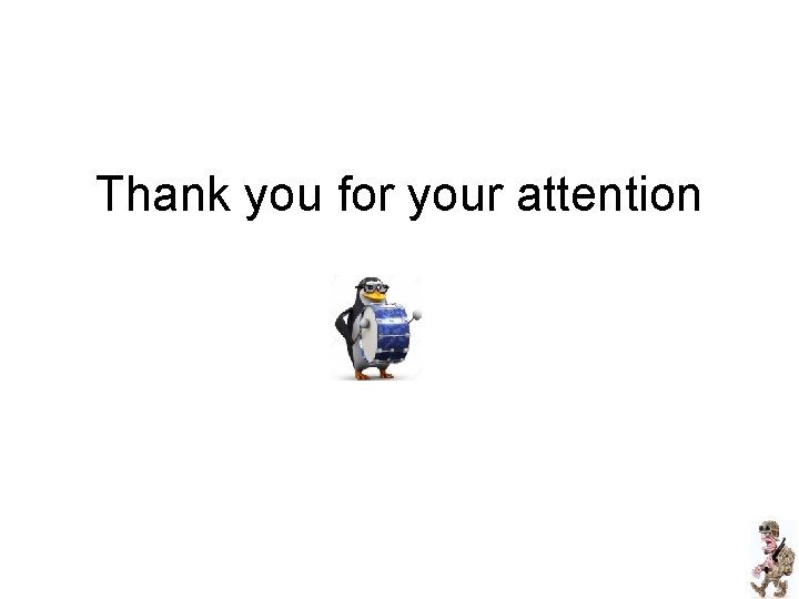 Thank you for your attention 