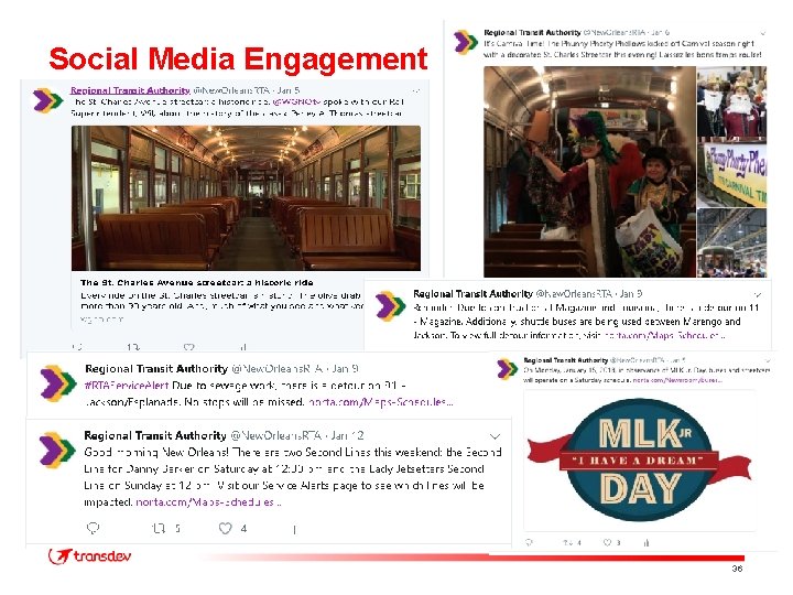Social Media Engagement 36 