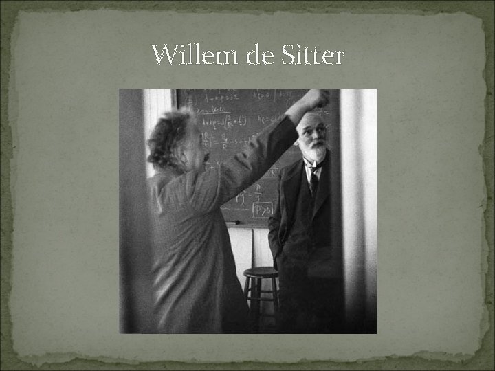 Willem de Sitter 