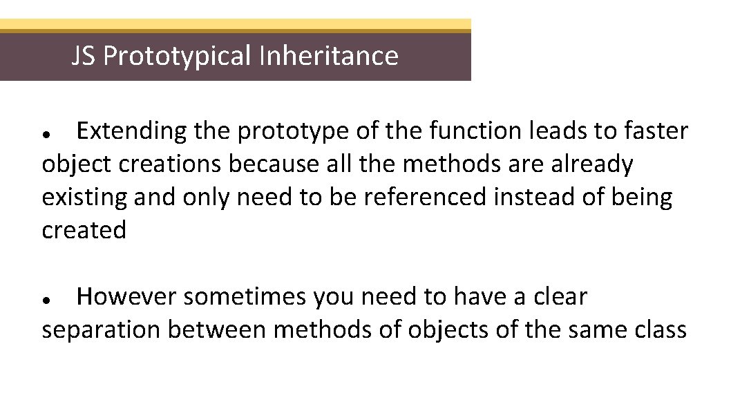 JS Prototypical Inheritance Extending the prototype of the function leads to faster object creations