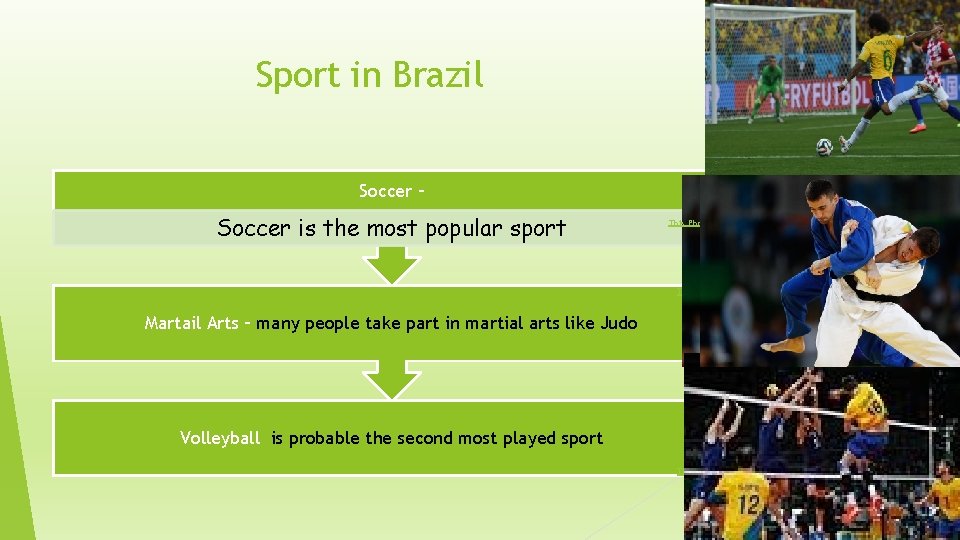 Sport in Brazil Soccer – Soccer is the most popular sport This Photo by