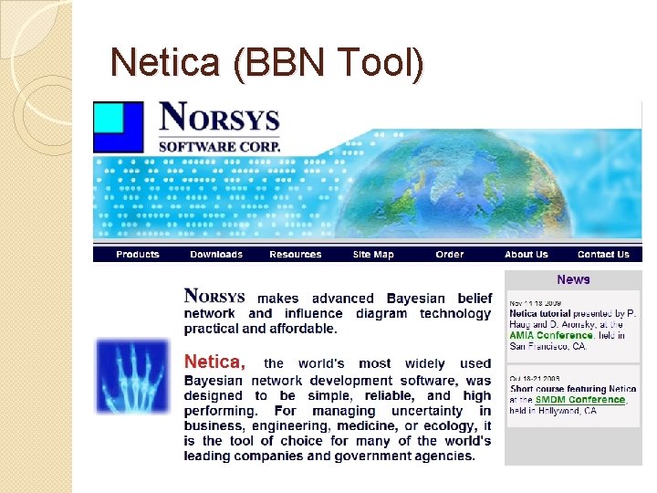 Netica (BBN Tool) 