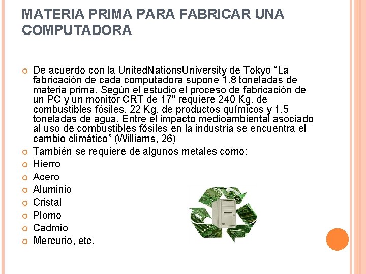 LOS PROCESOS DE FABRICACION DE LAS COMPUTADORAS Adriana
