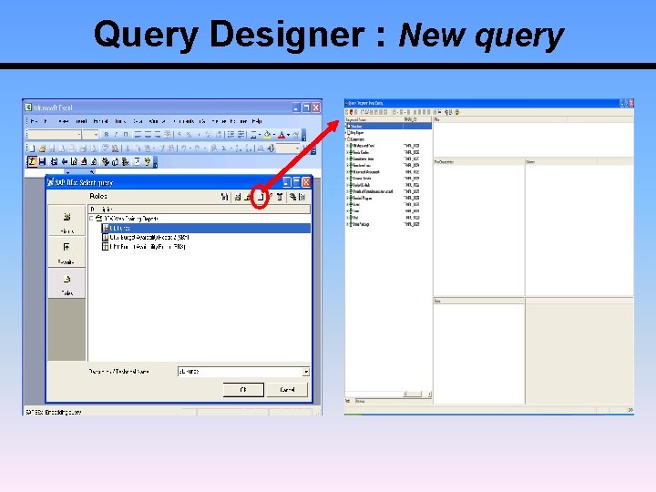 Query Designer : New query 