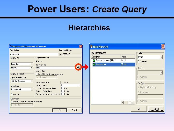 Power Users: Create Query Hierarchies 