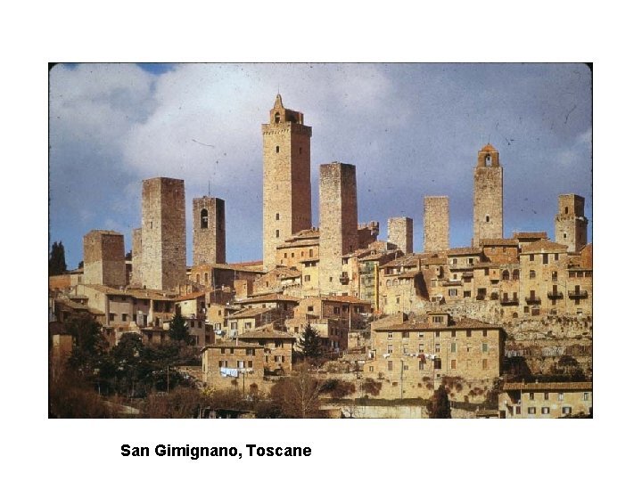 San Gimignano, Toscane 