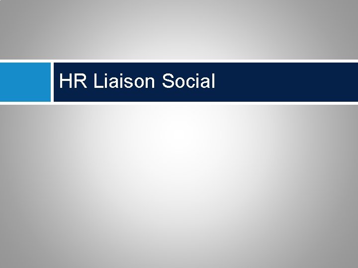 HR Liaison Social 