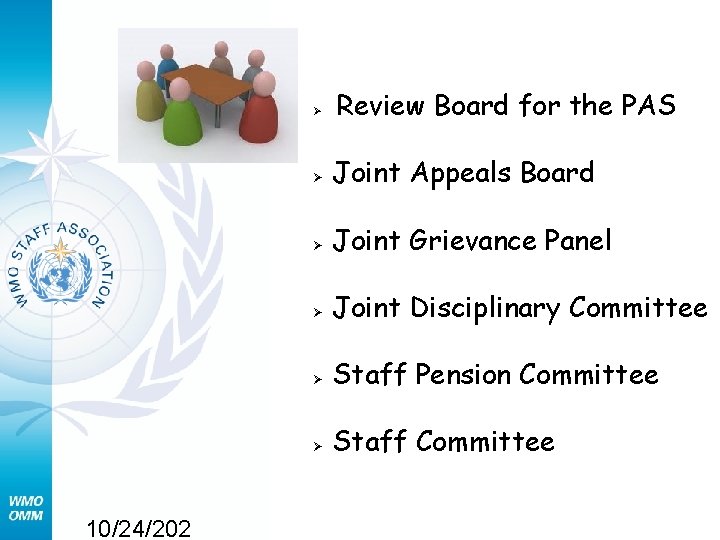  10/24/202 Review Board for the PAS Joint Appeals Board Joint Grievance Panel Joint