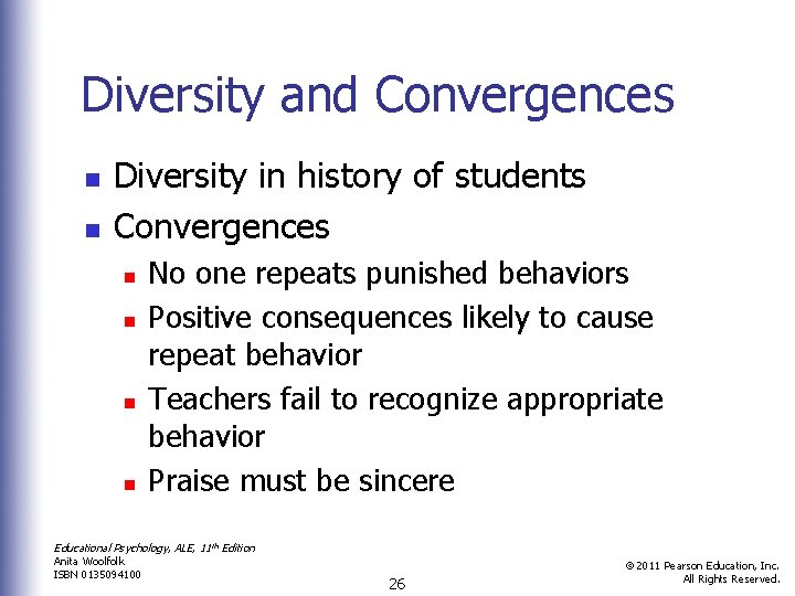 Diversity and Convergences n n Diversity in history of students Convergences n n No