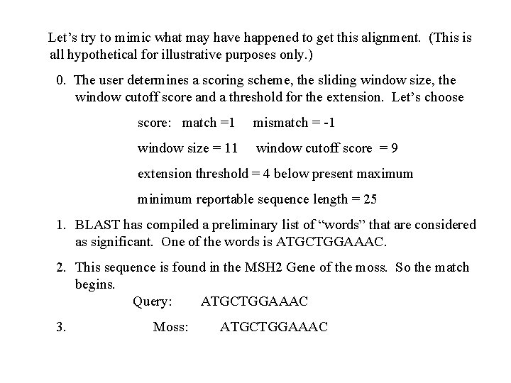 Let’s try to mimic what may have happened to get this alignment. (This is