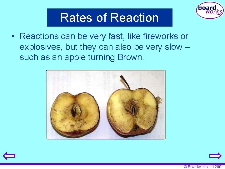Rates of Reaction • Reactions can be very fast, like fireworks or explosives, but