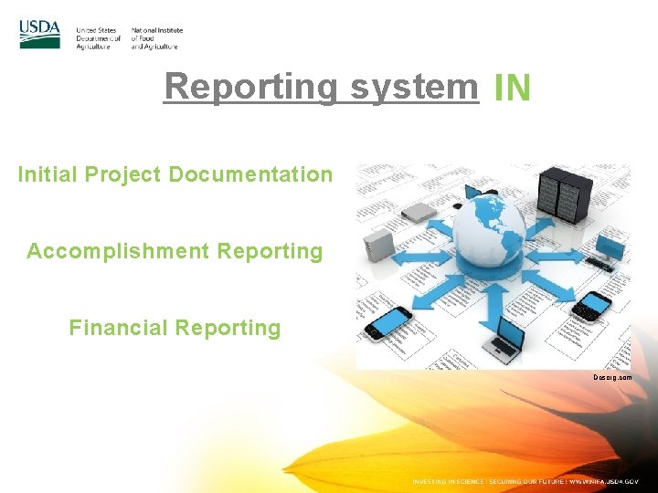 Reporting system IN Initial Project Documentation Accomplishment Reporting Financial Reporting Dcsorg. com 